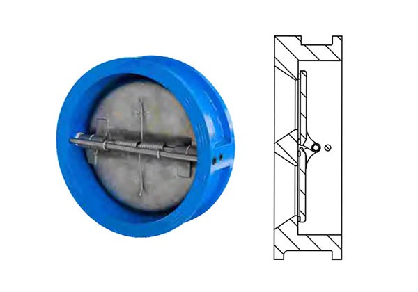 对夹式蝶形止回阀